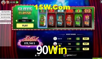 Recursos de Bônus 90Win